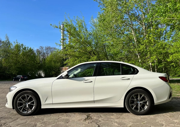 BMW Seria 3 cena 142000 przebieg: 77406, rok produkcji 2020 z Warszawa małe 704